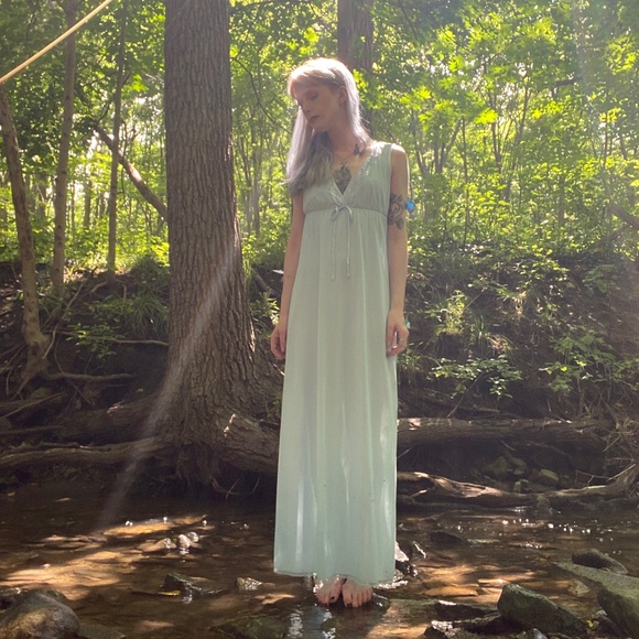 Vintage "Sears" Maxi Slip Dress - Picture 9 of 10